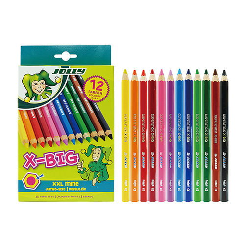 졸리 X-BIG 색연필 12색 세트